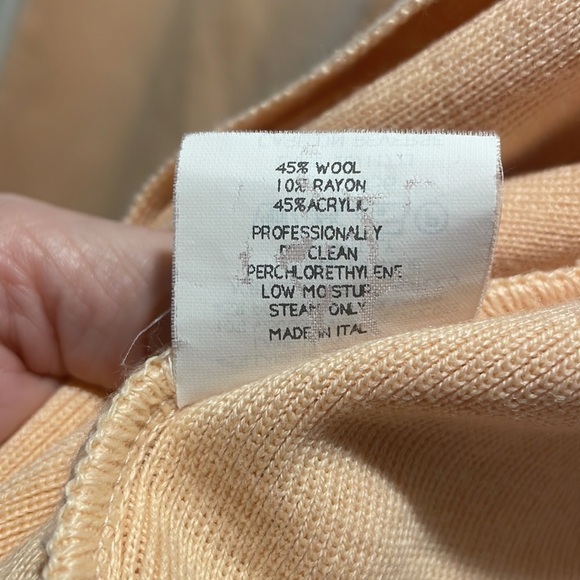 Gispa 3 Piece Melon Tan Semi Mesh Knit Loungewear Set - Picture 5 of 8